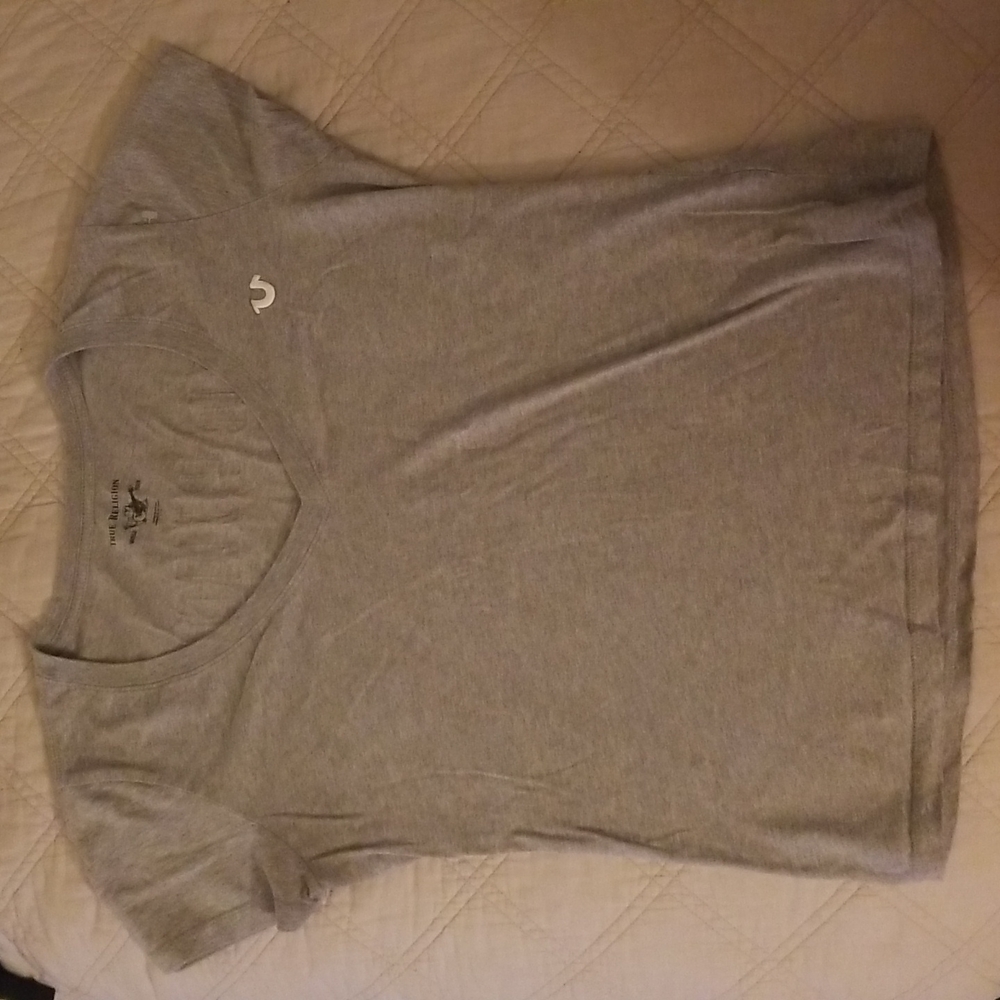 Large grey True Religion Tshirt